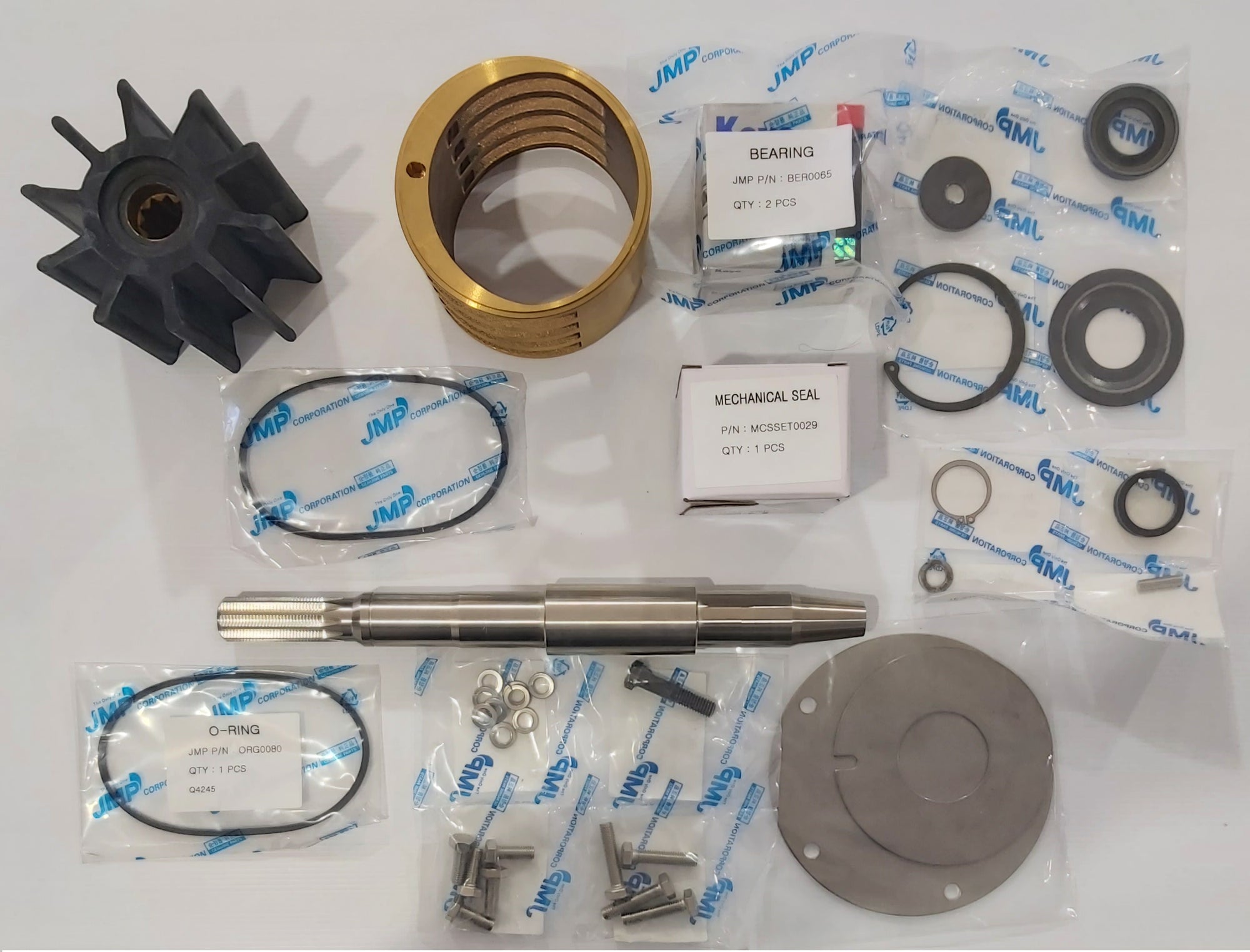 Sherwood G3001X / Cat C32 Seawater Pump Major Rebuild Kit Replacement JSK0140
