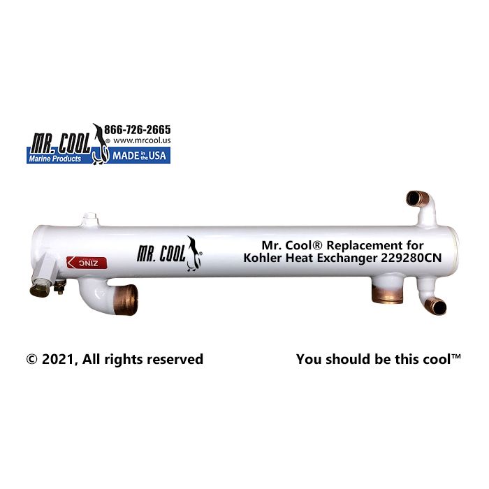 Kohler Heat Exhanger MEC 229280 Replacement Part