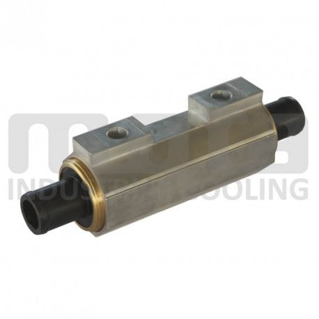 Oil Cooler 2.25"x 4.5" CuNI Core, Reinforced Plastic Ends (MOTA)