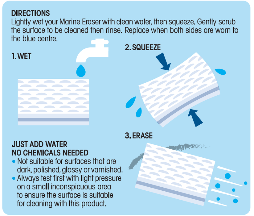Marine Magic Sponge Eraser Crystilium XL