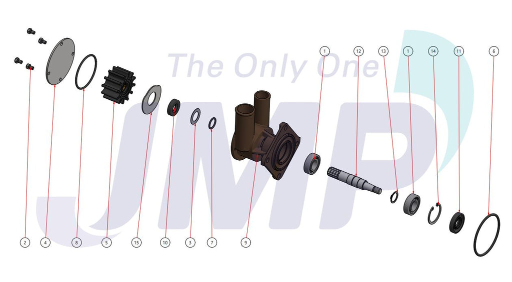 Volvo Penta Spare Parts Diesel D255, D260F D275 — Marine Energy