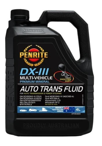Penrite ATF Auto Transmission Fluid DX-III 4 Litres