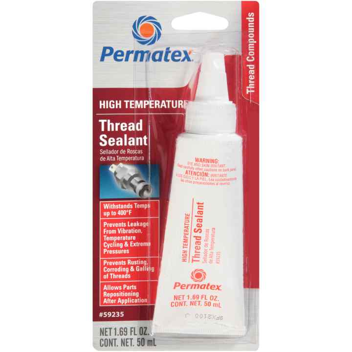 PERMATEX 59235 HIGH TEMPERATURE THREAD SEALANT, 50 ML