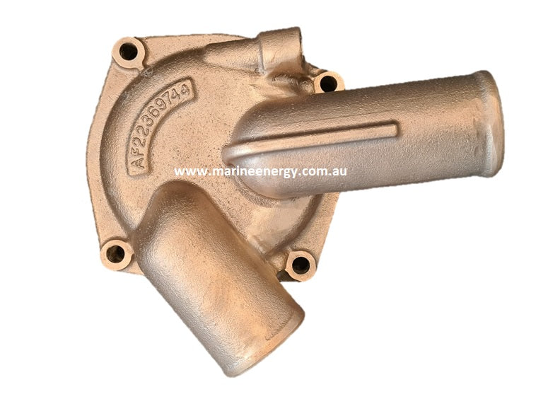 Volvo Penta D4 & D6 Oil Cooler End Cover 22369744 Replacement in Bronze