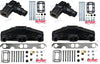 Volvo Penta V8 5.0, 5.7L Manifolds &amp; Tall Risers Kit V8MANKITB