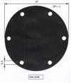 Pump Cover Plate AN 2408 (Johnson 01-42441, Jabsco 11831-0000 &amp; 3993)