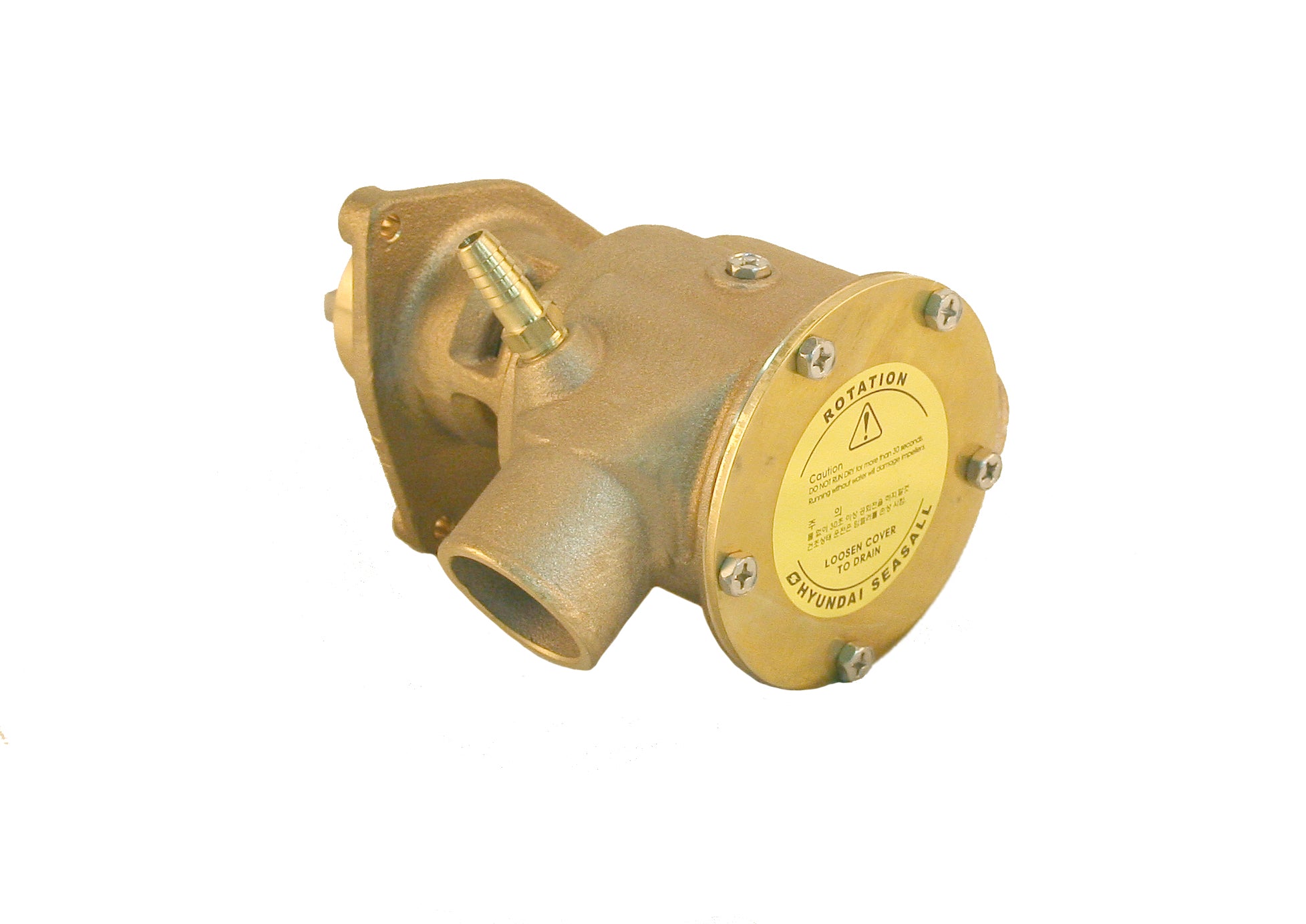 Hyundai Seasall S250 & 270 Seawater Pump 00102-5S01 Replacement  JPR-HDS250