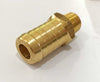Brass Hose Tail 3/8&quot; BSPT x 3/4&quot; (19mm) Hose Barb