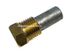 Anode, With Plug 1/4&quot; BSPT Onan 130-1341 Lombardini ED0090802150-S (Z9-147)